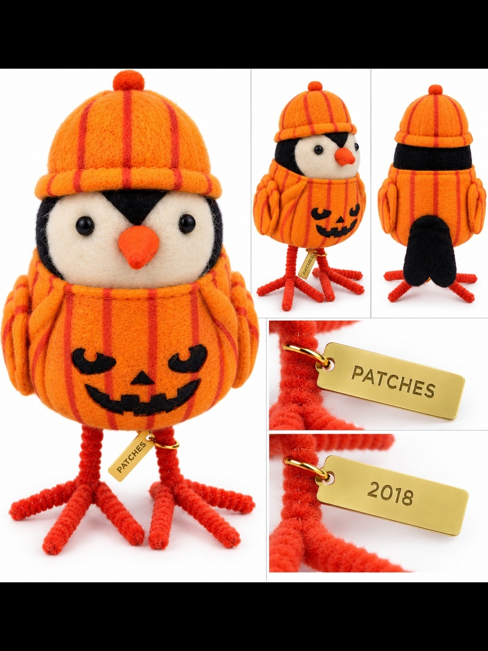 2018 Target Halloween Bird PATCHES